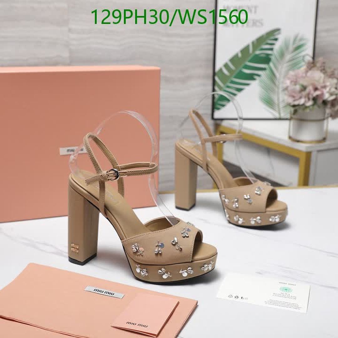Miu Miu-Women Shoes Code: WS1560 $: 129USD