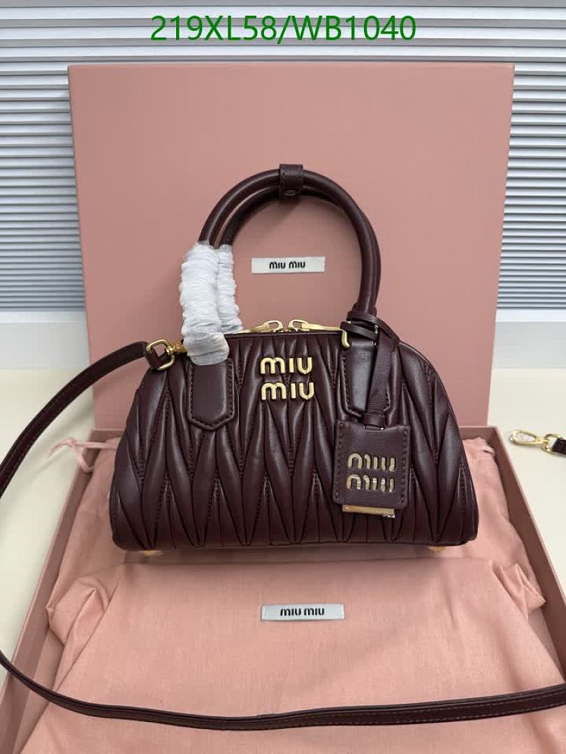 Miu Miu-Bag-Mirror Quality Code: WB1040 $: 219USD