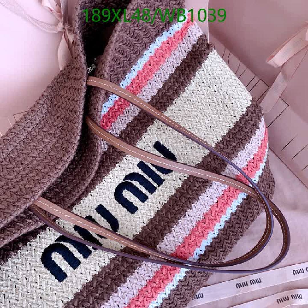 Miu Miu-Bag-Mirror Quality Code: WB1039 $: 189USD
