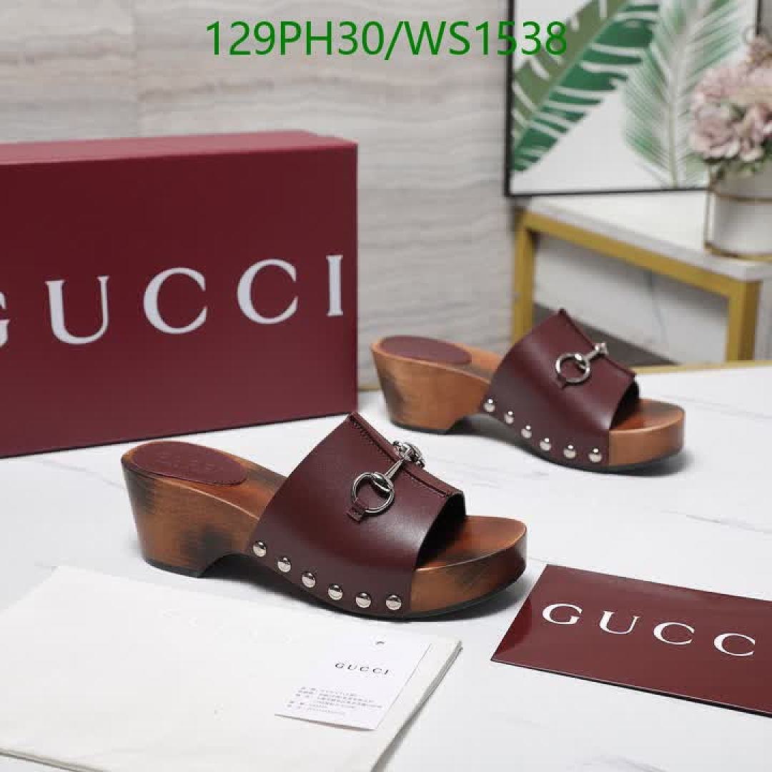 Gucci-Women Shoes Code: WS1538 $: 129USD