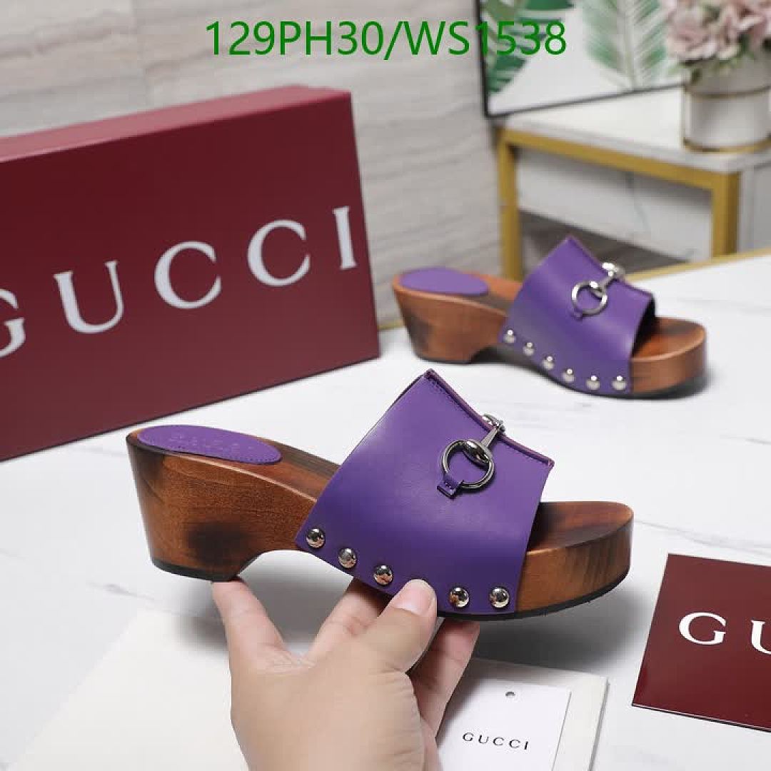 Gucci-Women Shoes Code: WS1538 $: 129USD