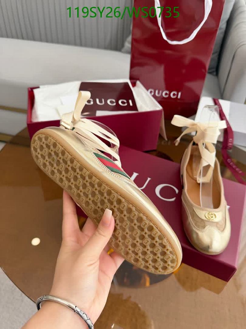 Gucci-Women Shoes Code: WS0735 $: 119USD