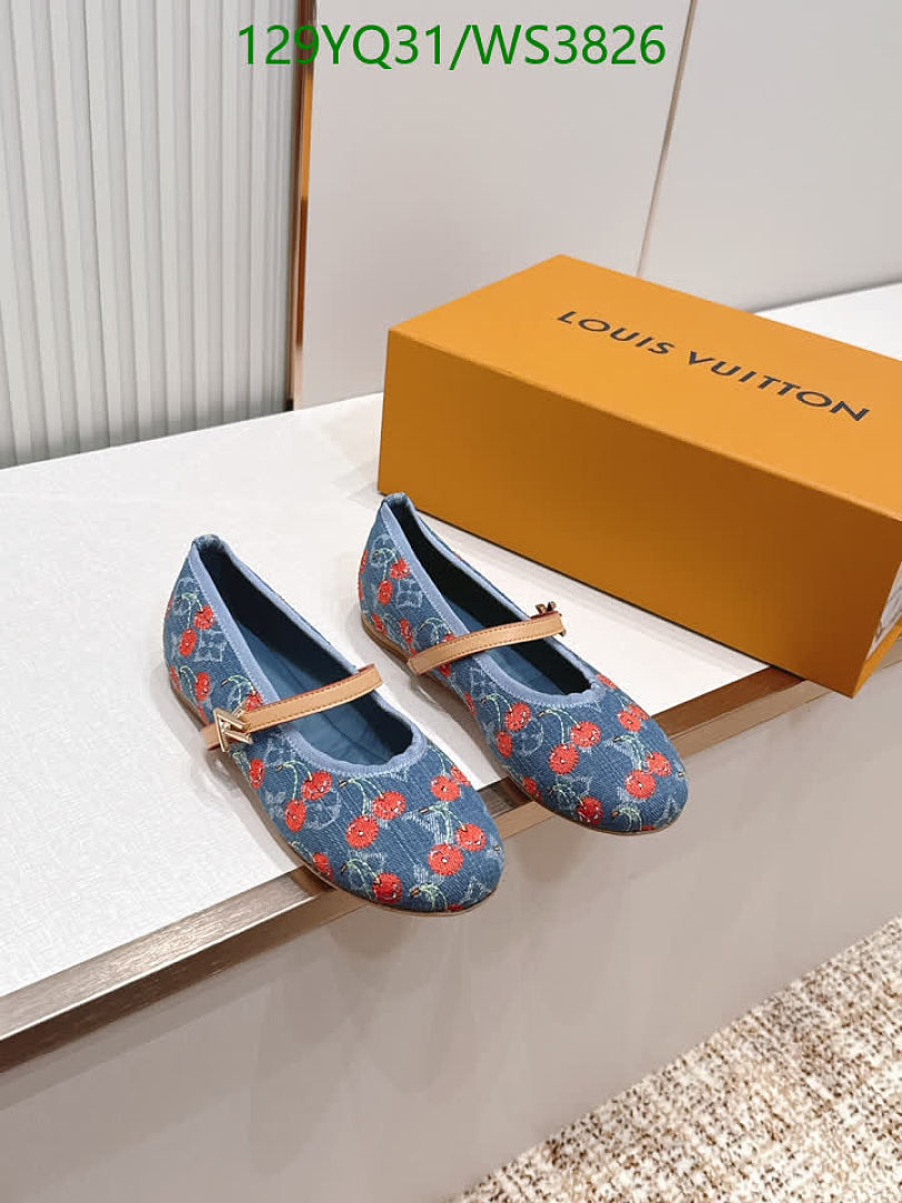 LV-Women Shoes Code: WS3826 $: 129USD