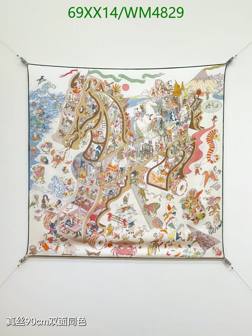 Hermes-Scarf Code: WM4829 $: 69USD