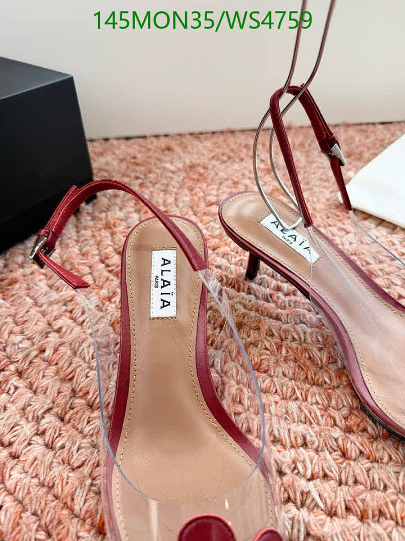 Alaia-Women Shoes Code: WS4759 $: 145USD
