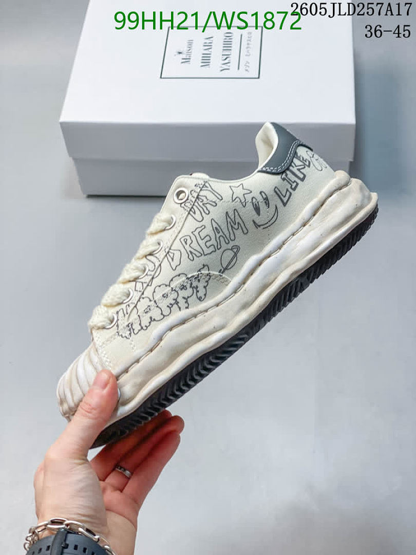Maison Mihara Yasuhiro-Men shoes Code: WS1872 $: 99USD