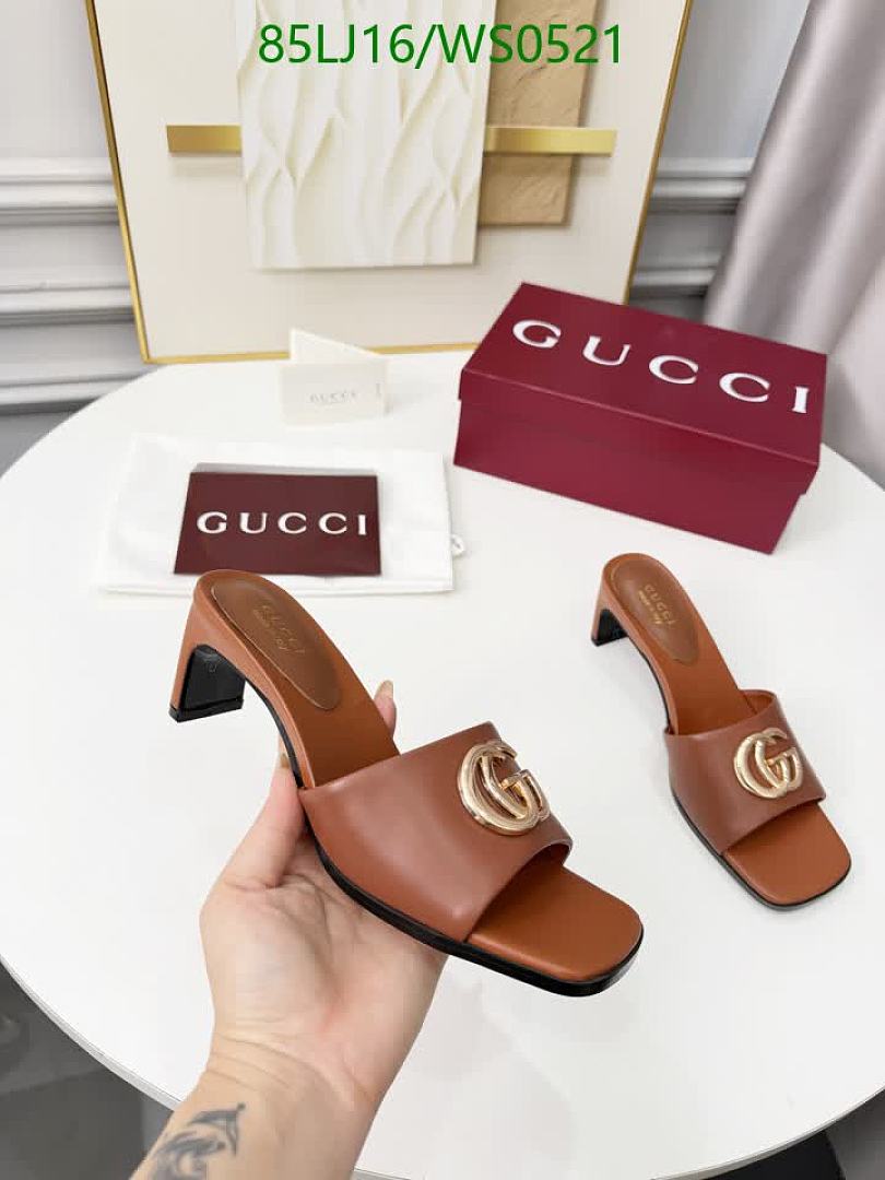 Gucci-Women Shoes Code: WS0521 $: 85USD