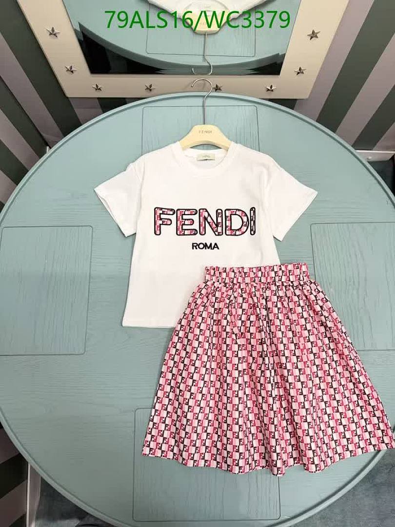 Fendi-Kids clothing Code: WC3379 $: 79USD