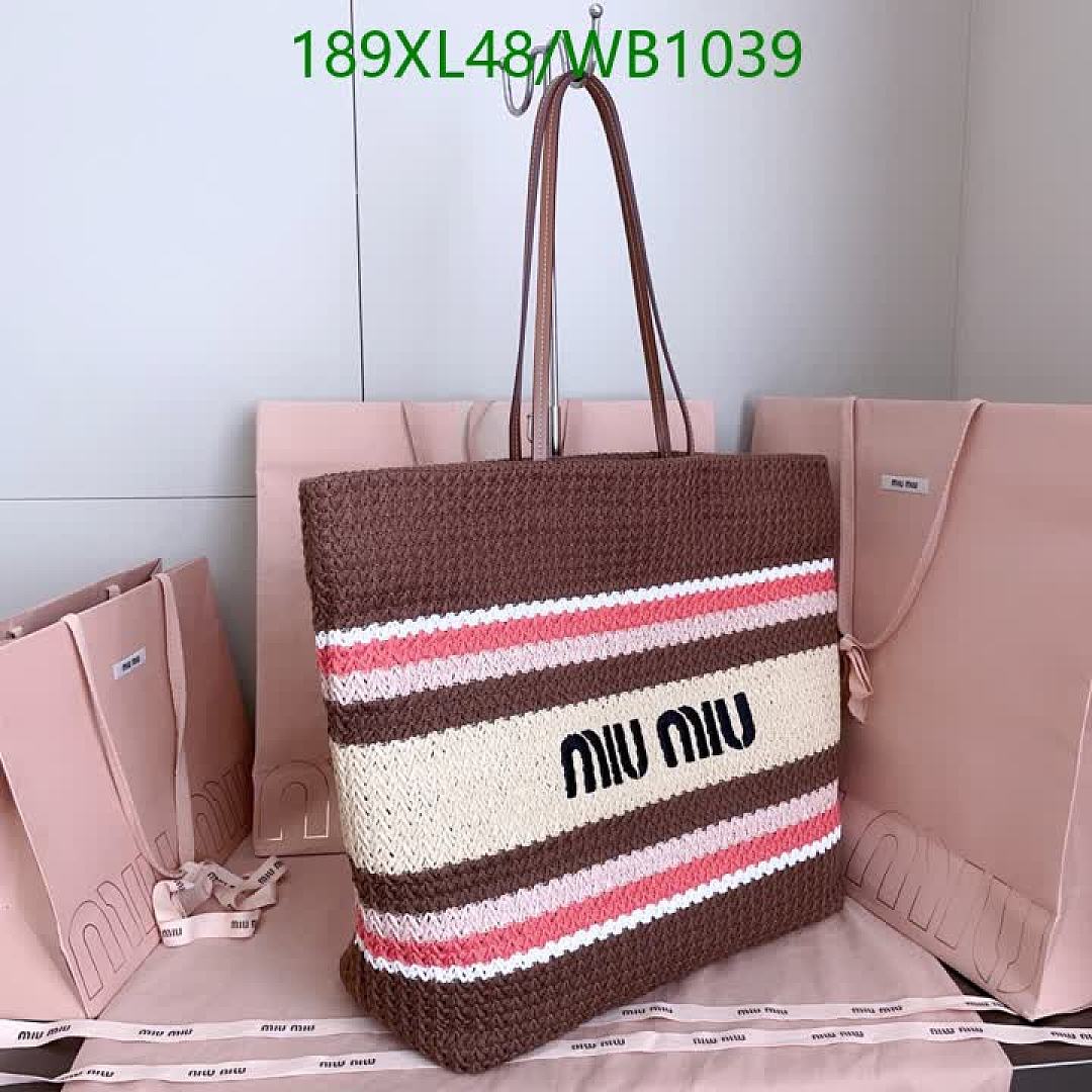 Miu Miu-Bag-Mirror Quality Code: WB1039 $: 189USD