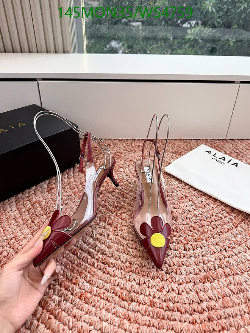 Alaia-Women Shoes Code: WS4759 $: 145USD