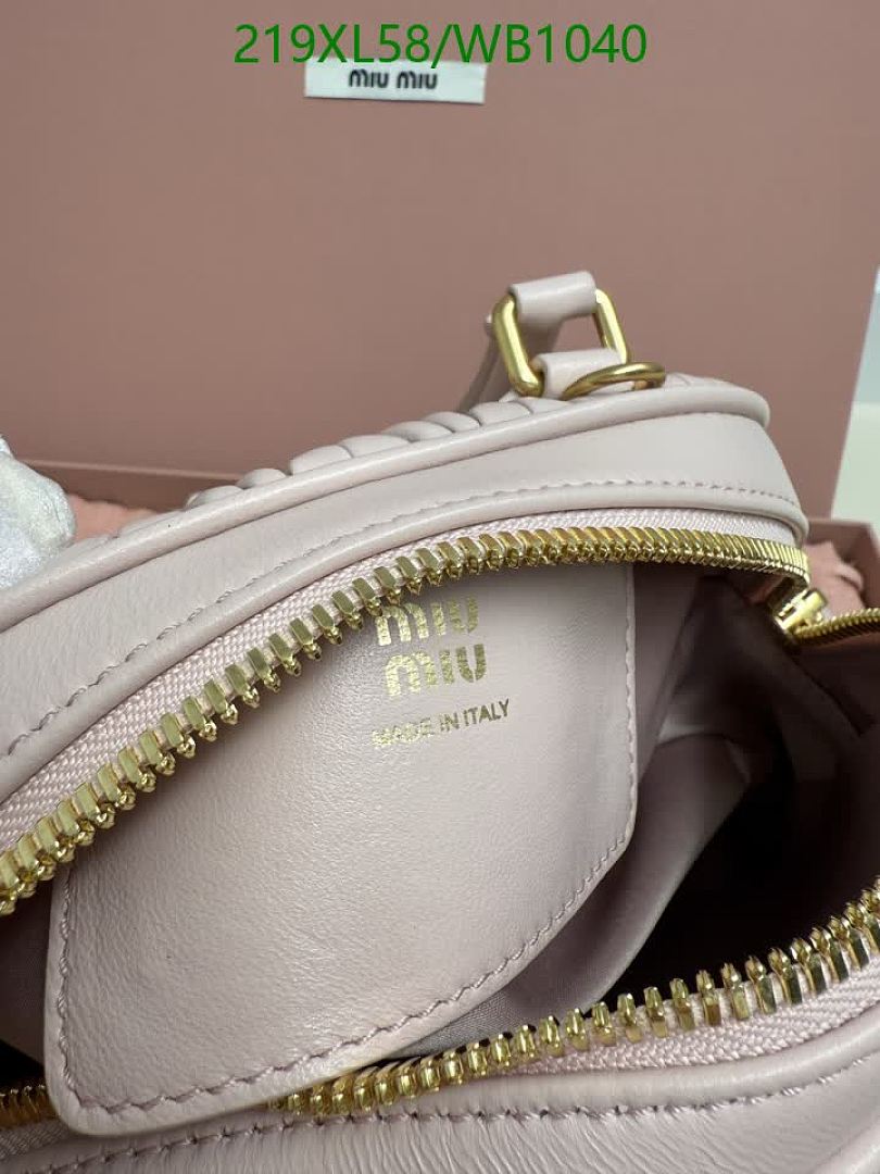 Miu Miu-Bag-Mirror Quality Code: WB1040 $: 219USD