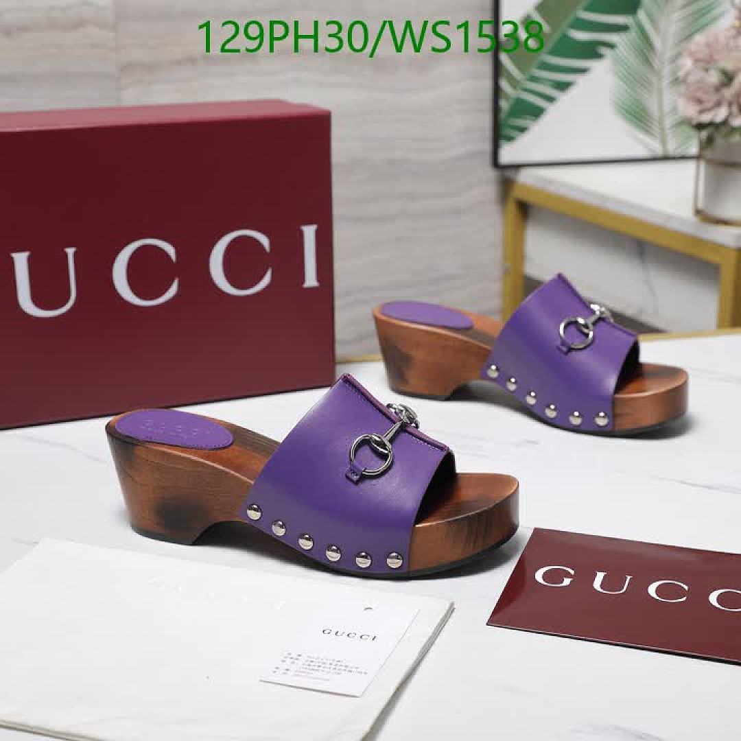 Gucci-Women Shoes Code: WS1538 $: 129USD