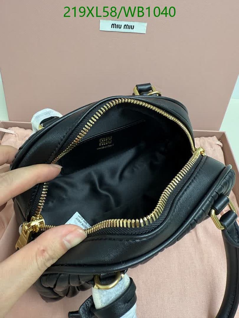Miu Miu-Bag-Mirror Quality Code: WB1040 $: 219USD