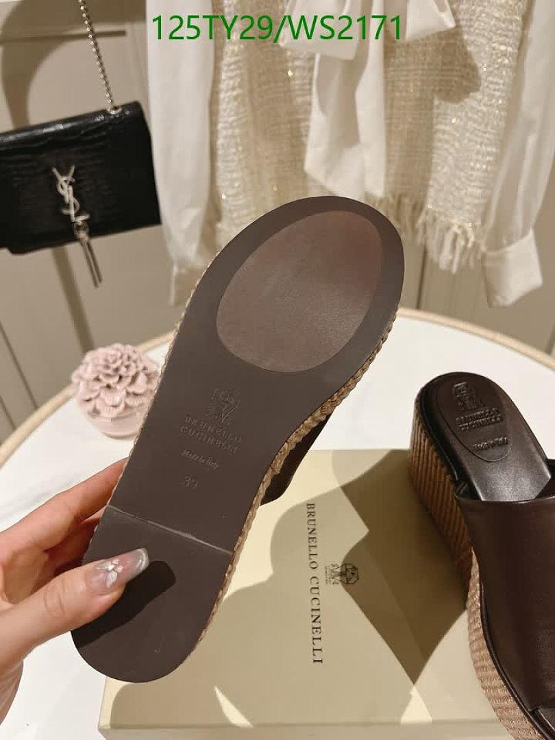 Brunello Cucinelli-Women Shoes Code: WS2171 $: 125USD