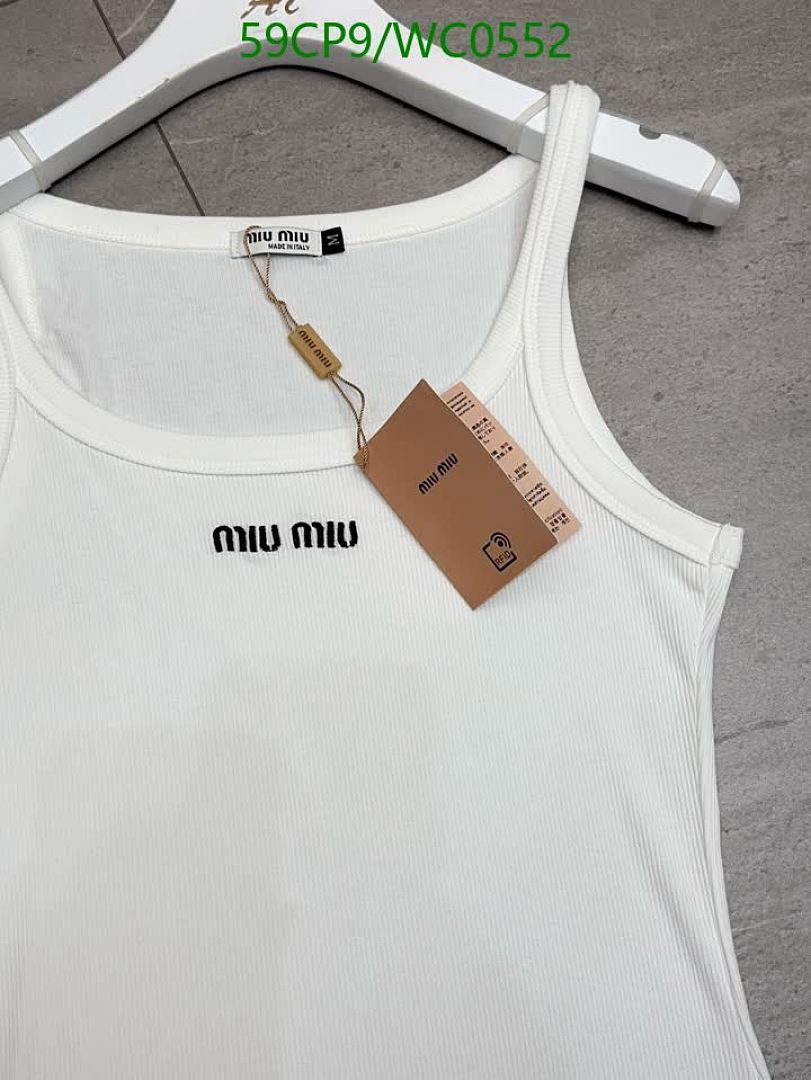 Miu Miu-Clothing Code: WC0552 $: 59USD