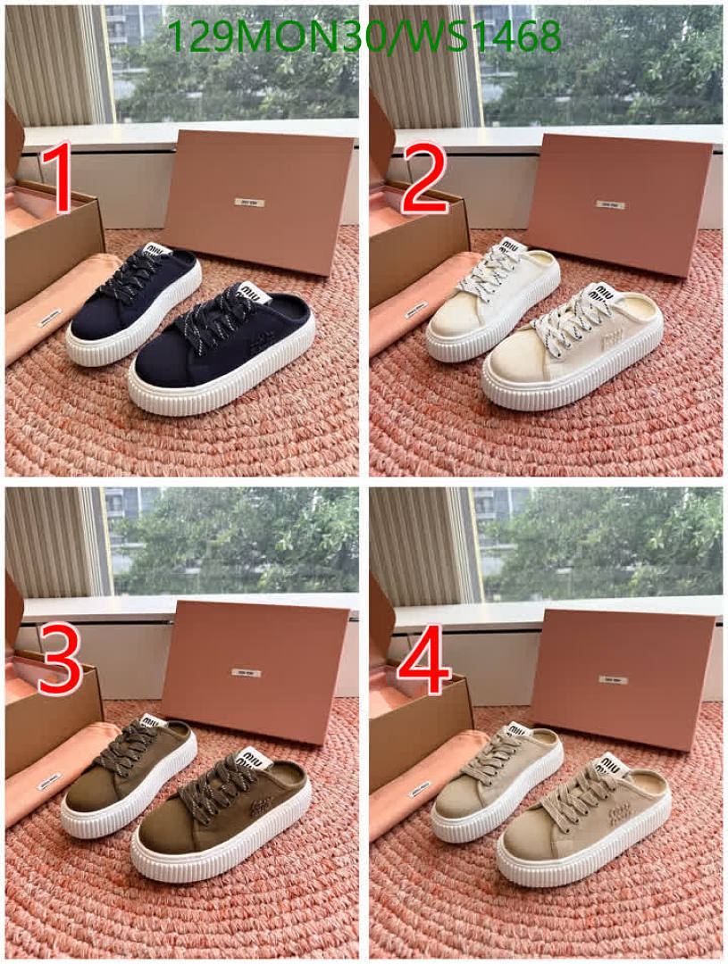 Miu Miu-Women Shoes Code: WS1468 $: 129USD