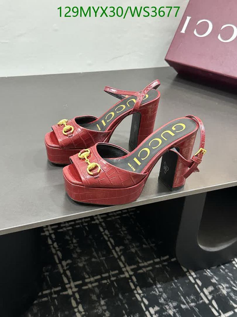 Gucci-Women Shoes Code: WS3677 $: 129USD