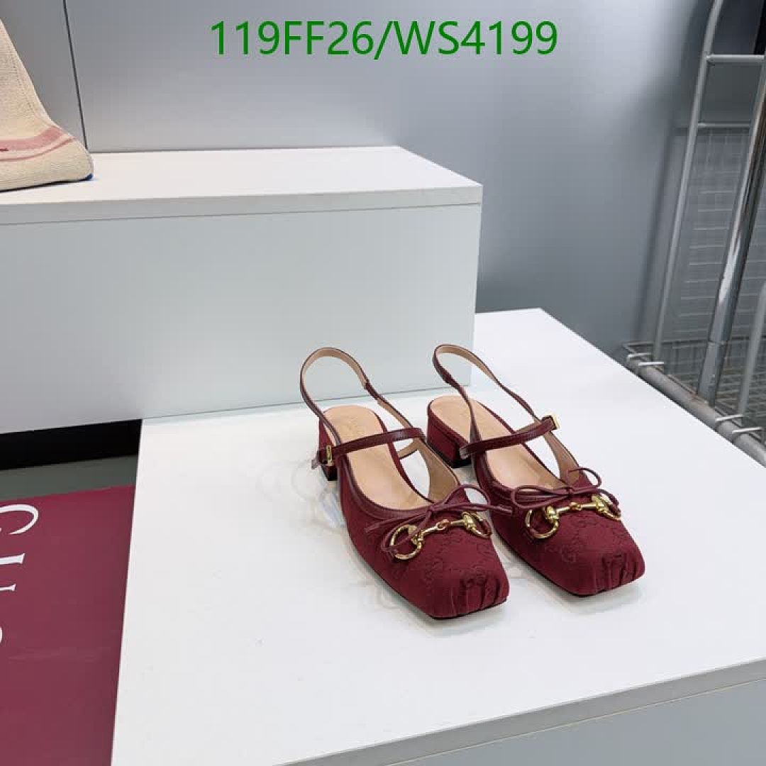 Gucci-Women Shoes Code: WS4199 $: 119USD