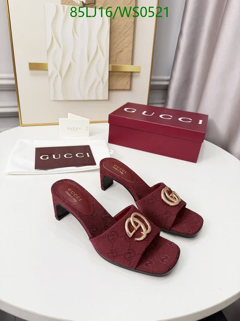 Gucci-Women Shoes Code: WS0521 $: 85USD
