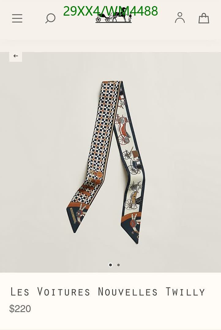 Hermes-Scarf Code: WM4488 $: 29USD