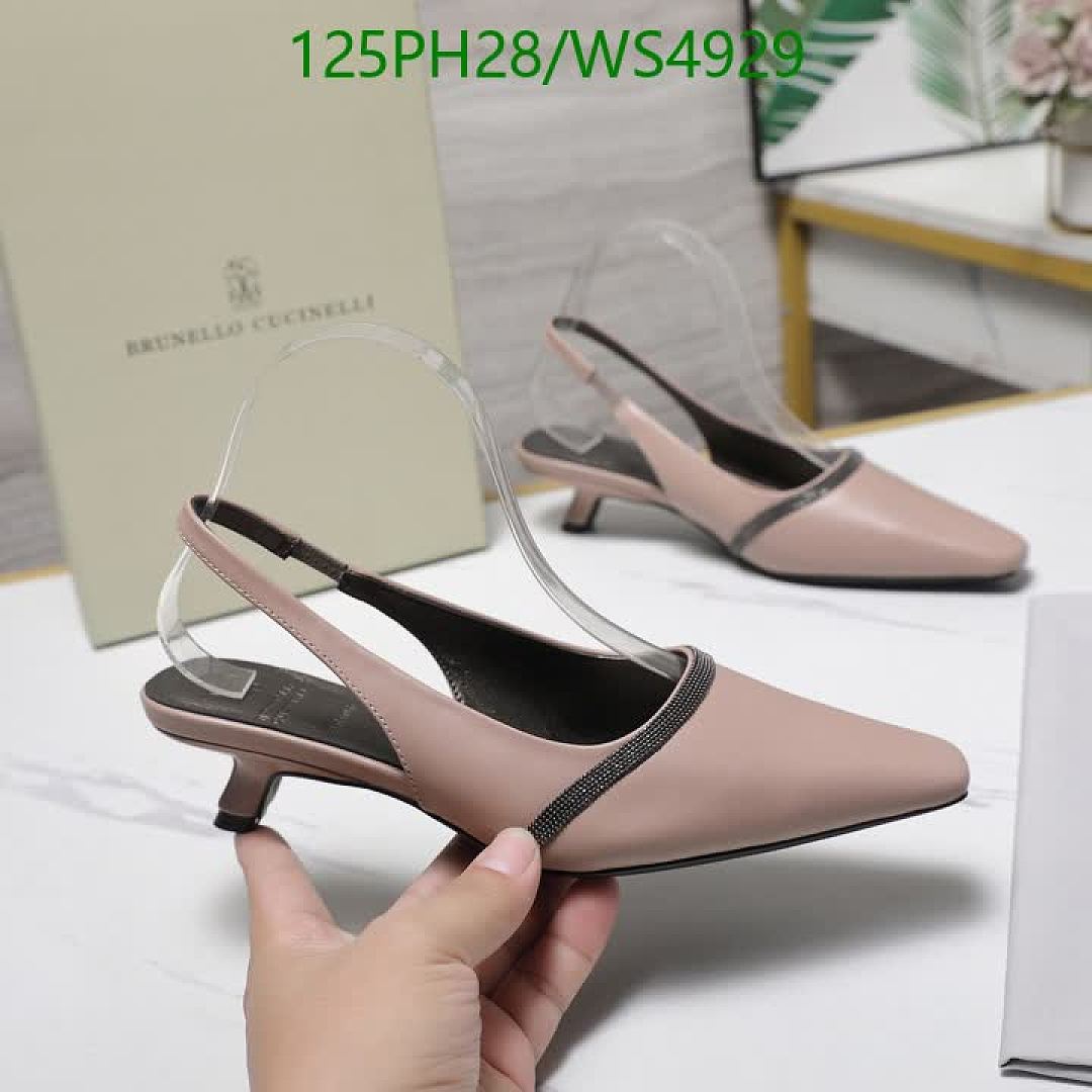 Brunello Cucinelli-Women Shoes Code: WS4929 $: 125USD