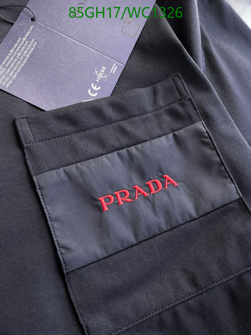 Prada-Clothing Code: WC1326 $: 85USD