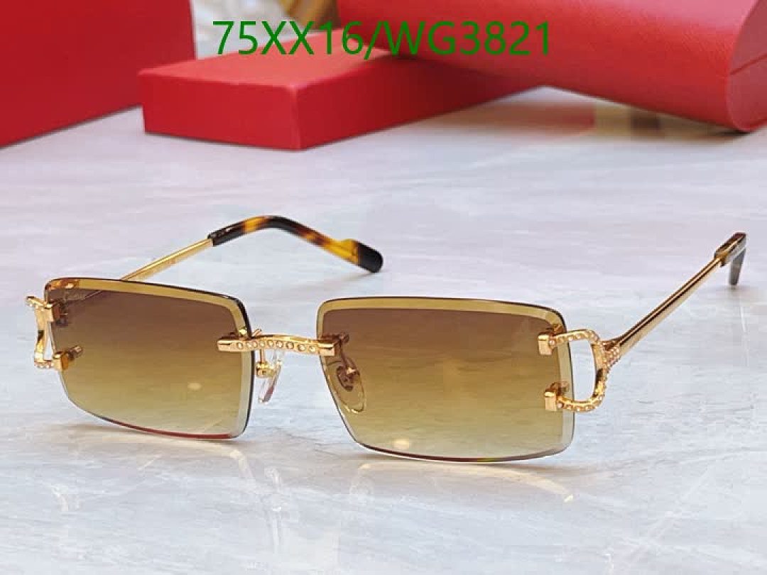 Cartier-Glasses Code: WG3821 $: 75USD
