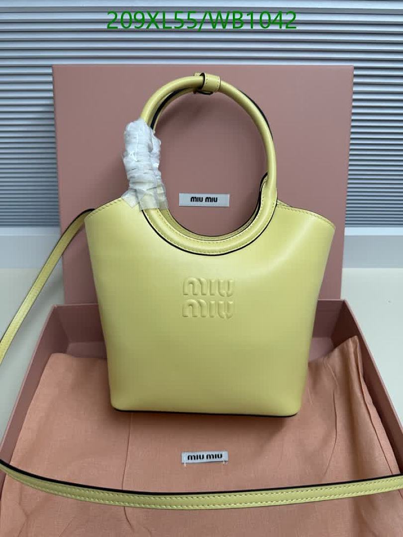 Miu Miu-Bag-Mirror Quality Code: WB1042 $: 209USD