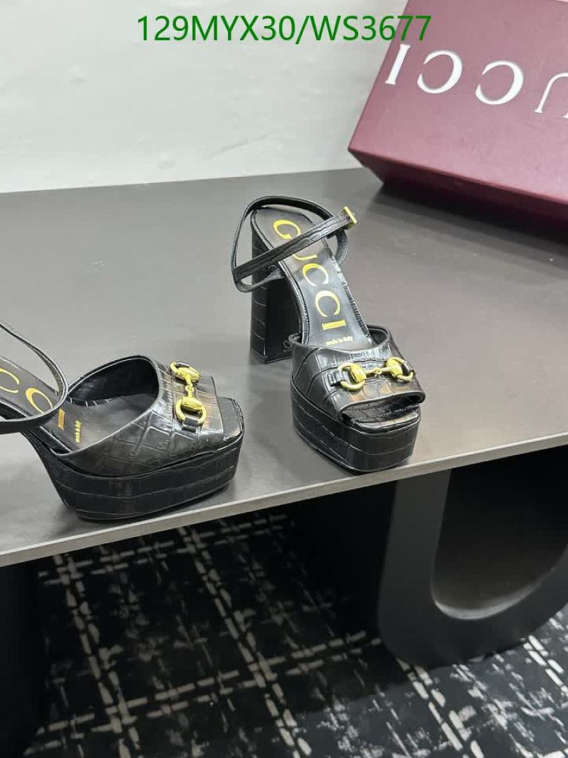 Gucci-Women Shoes Code: WS3677 $: 129USD