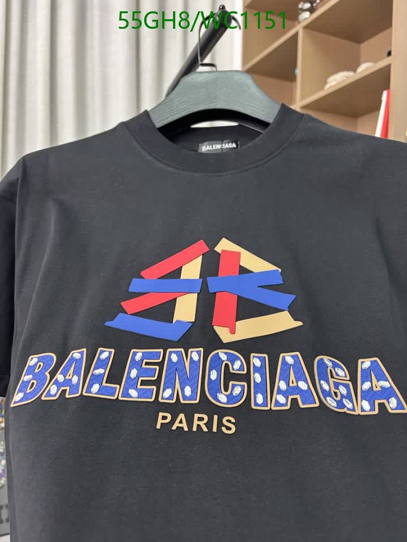 Balenciaga-Clothing Code: WC1151 $: 55USD