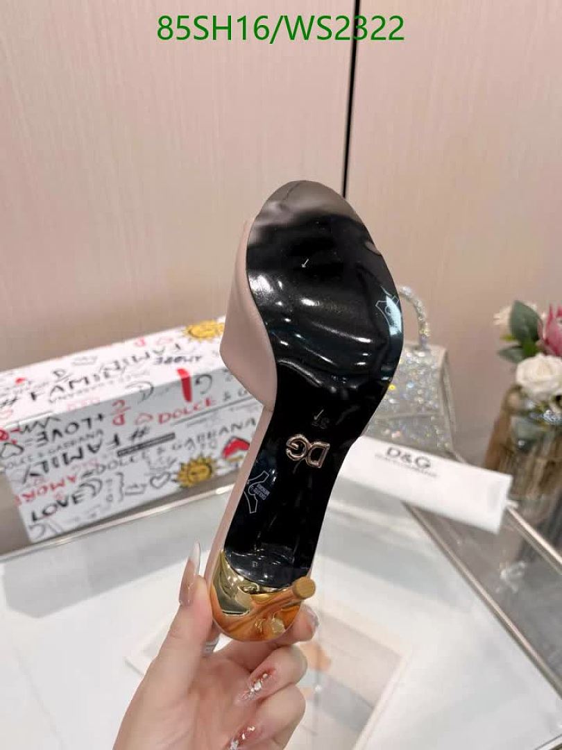 D&G-Women Shoes Code: WS2322 $: 85USD