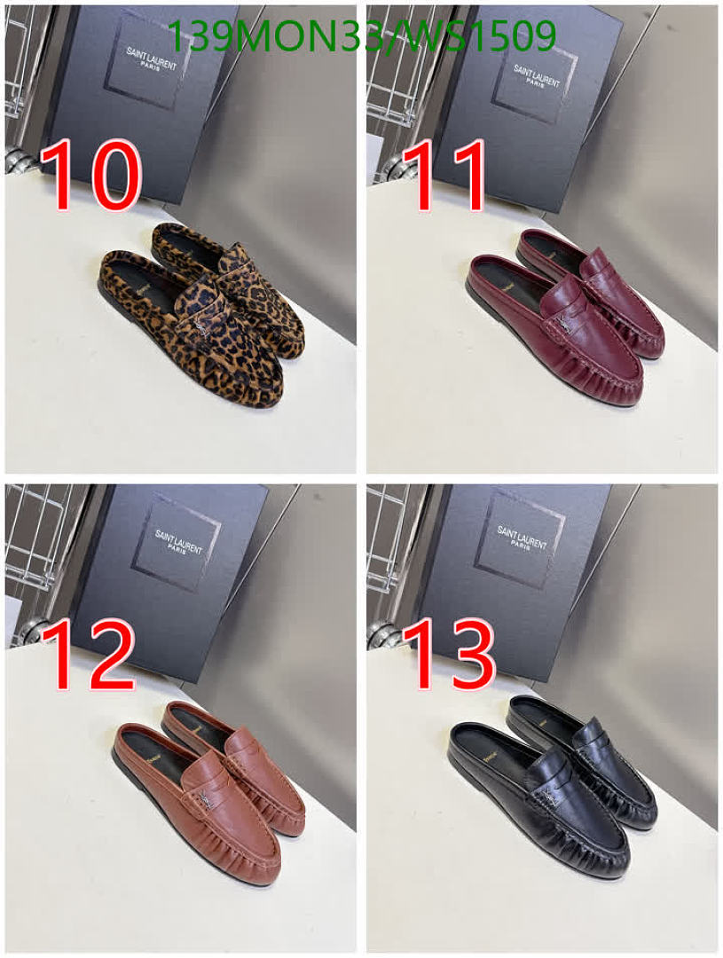 YSL-Women Shoes Code: WS1509 $: 139USD
