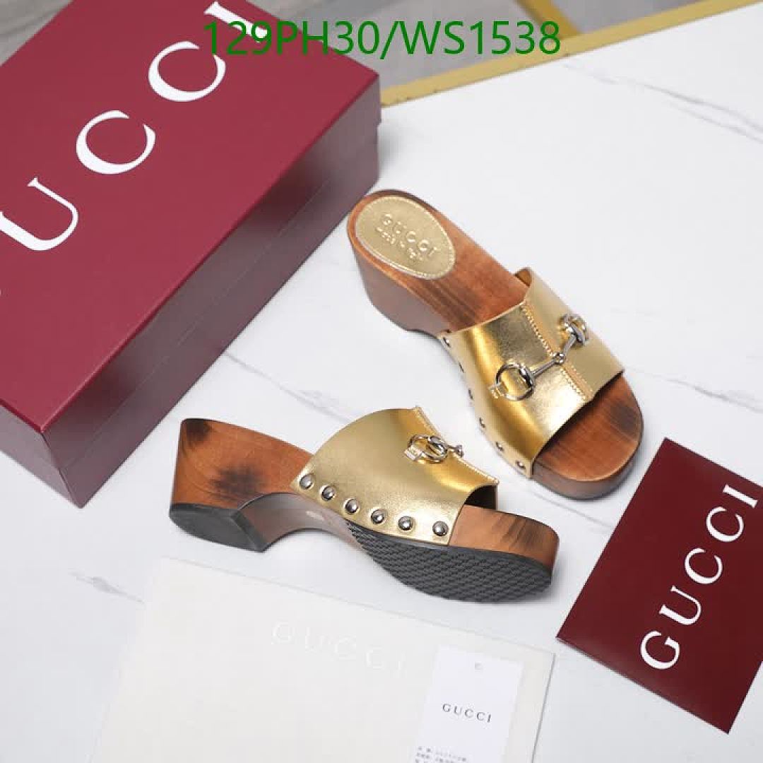 Gucci-Women Shoes Code: WS1538 $: 129USD