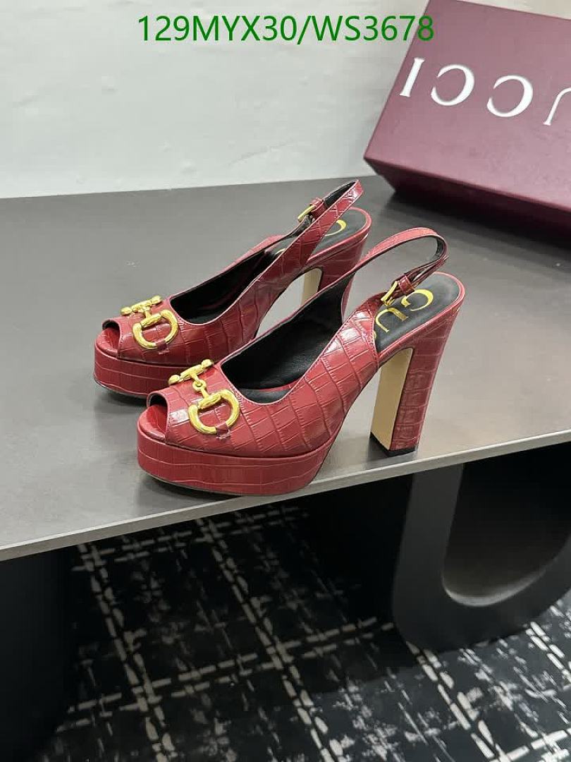 Gucci-Women Shoes Code: WS3678 $: 129USD