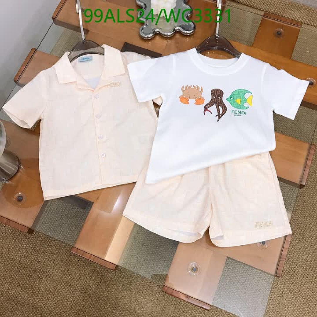 Fendi-Kids clothing Code: WC3331 $: 99USD