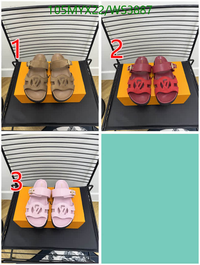 LV-Women Shoes Code: WS3887 $: 105USD