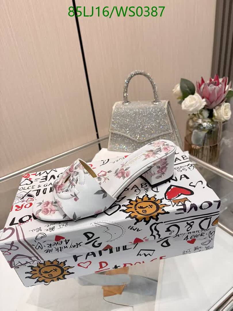D&G-Women Shoes Code: WS0387 $: 85USD