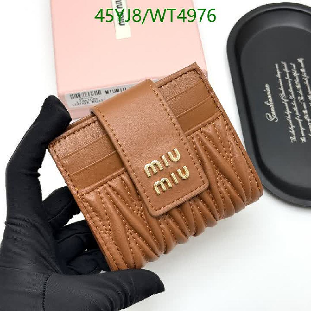 Miu Miu-Wallet-4A Quality Code: WT4976 $: 45USD