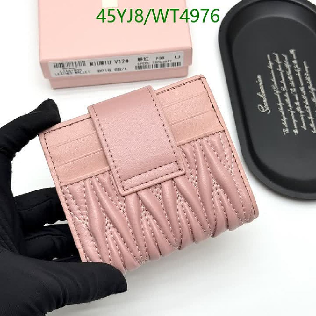 Miu Miu-Wallet-4A Quality Code: WT4976 $: 45USD