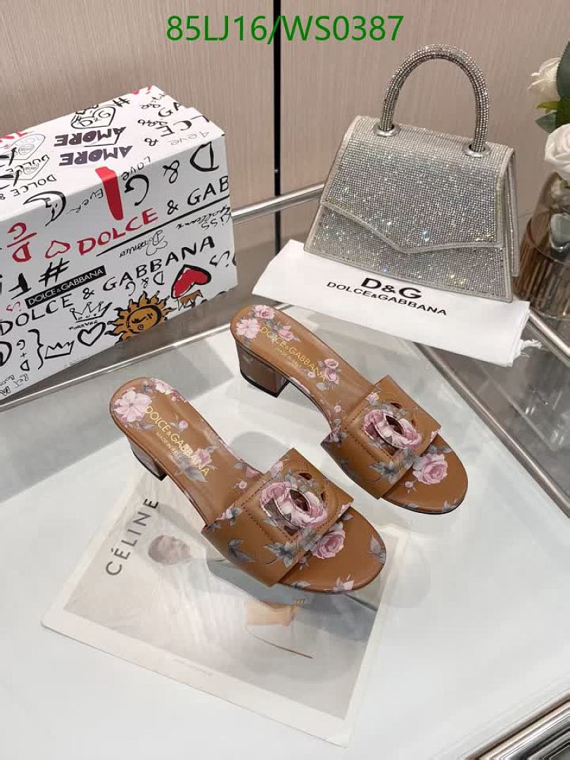 D&G-Women Shoes Code: WS0387 $: 85USD