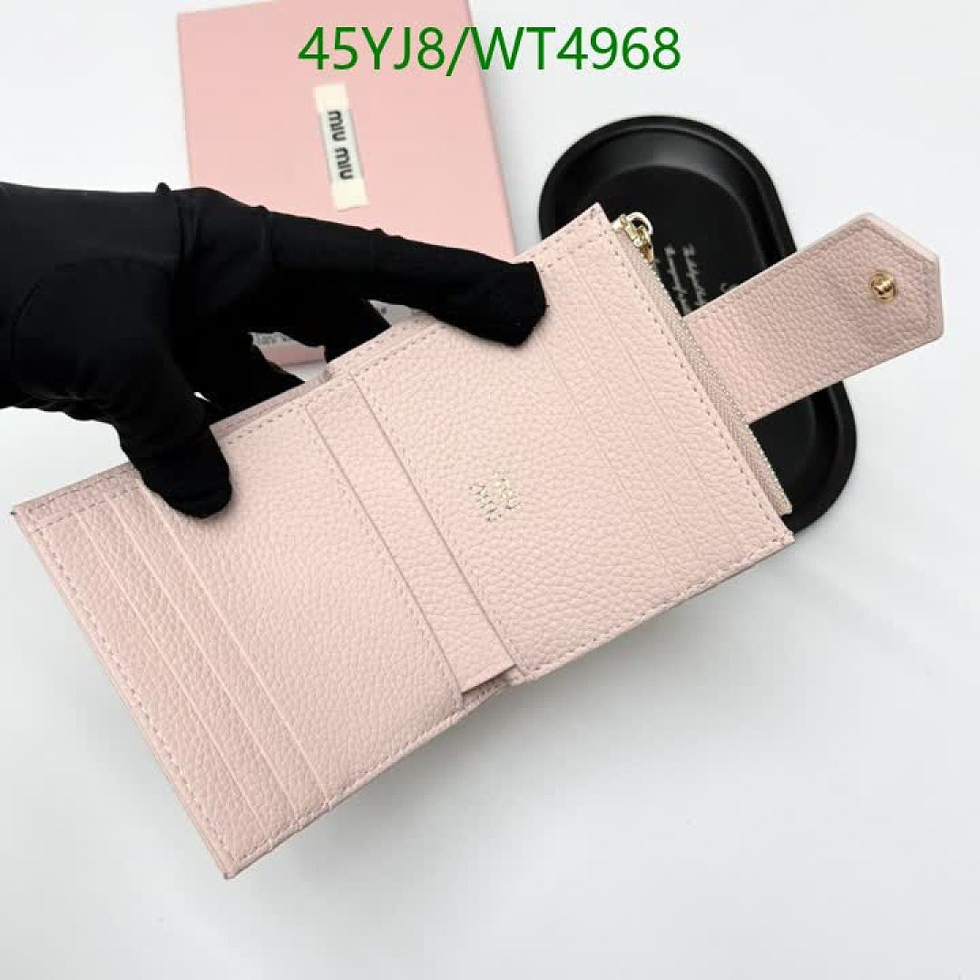 Miu Miu-Wallet-4A Quality Code: WT4968 $: 45USD