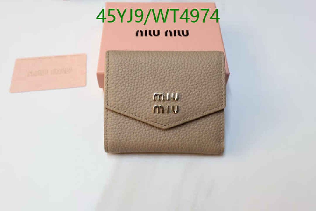 Miu Miu-Wallet-4A Quality Code: WT4974 $: 45USD