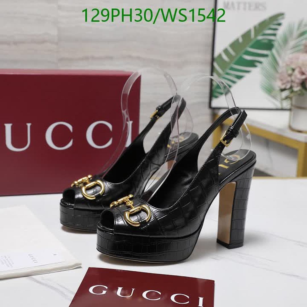 Gucci-Women Shoes Code: WS1542 $: 129USD