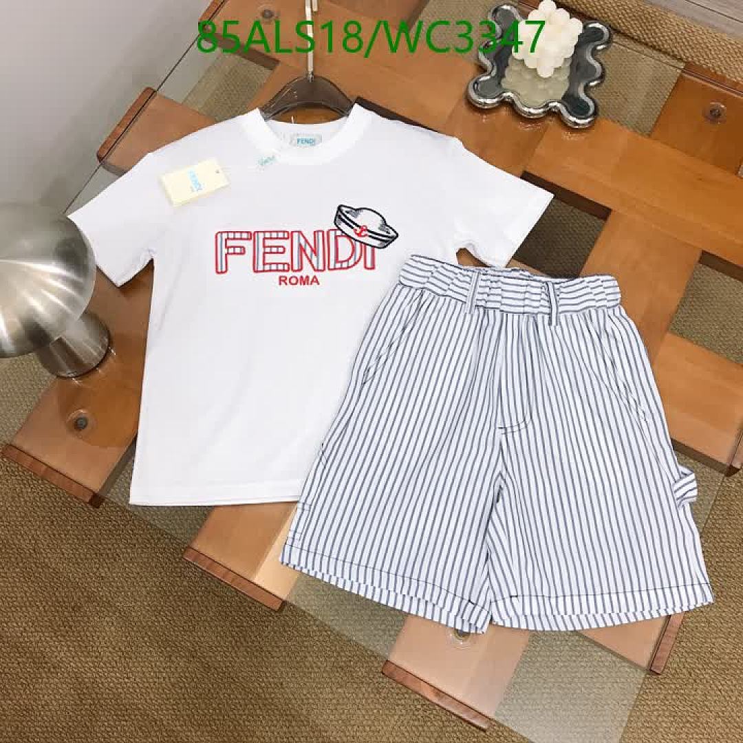 Fendi-Kids clothing Code: WC3347 $: 85USD