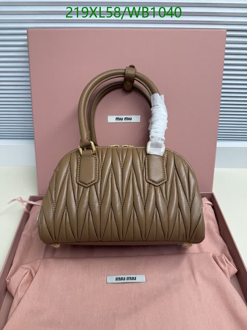 Miu Miu-Bag-Mirror Quality Code: WB1040 $: 219USD