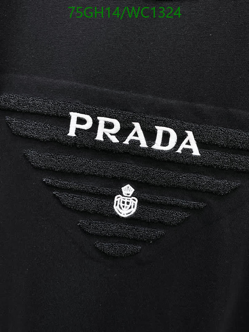 Prada-Clothing Code: WC1324 $: 75USD