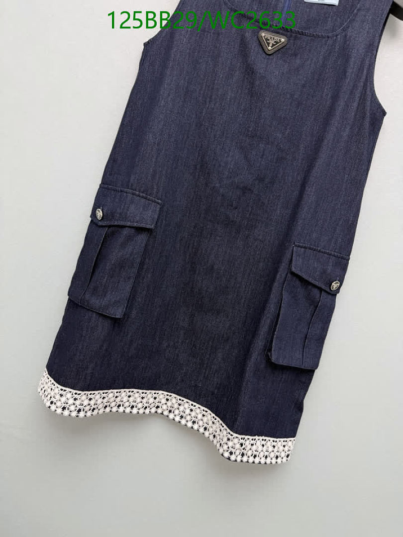 Prada-Clothing Code: WC2633 $: 125USD