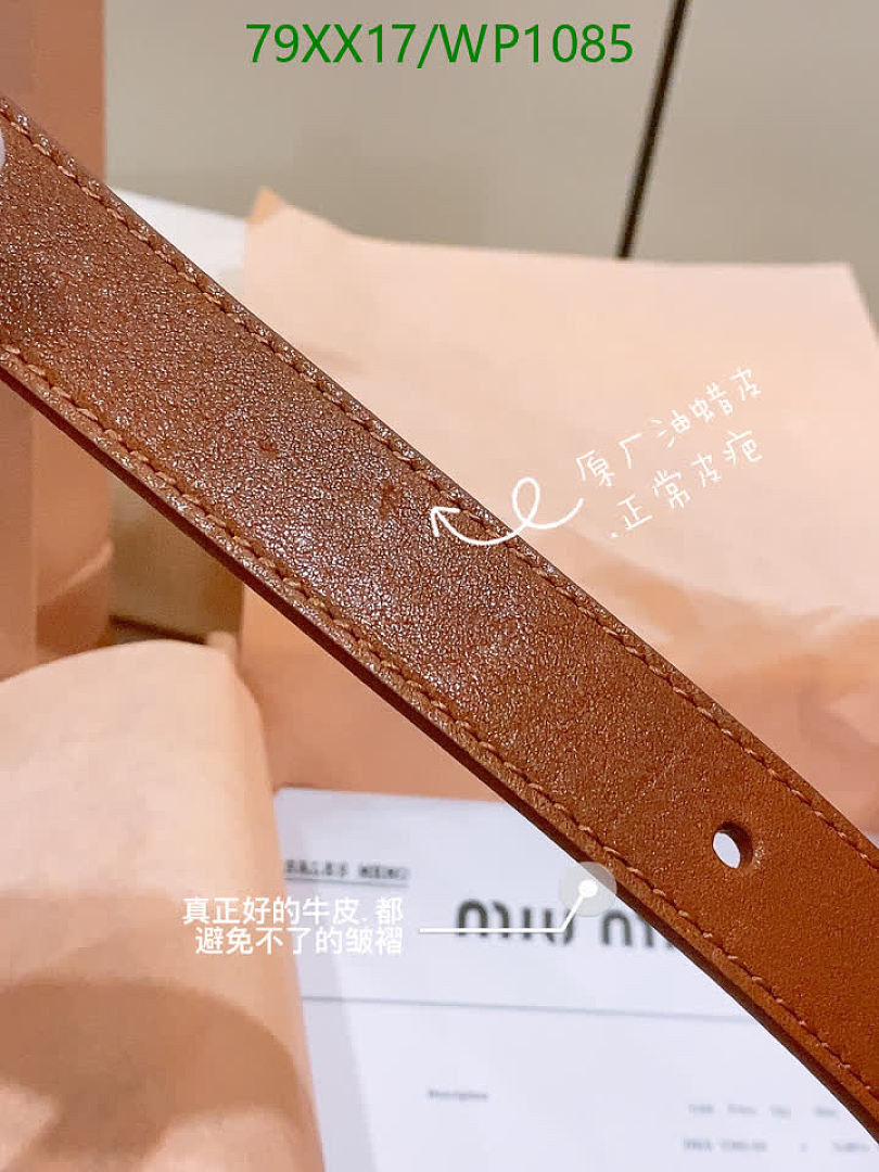 MIU MIU-Belts Code: WP1085 $: 79USD