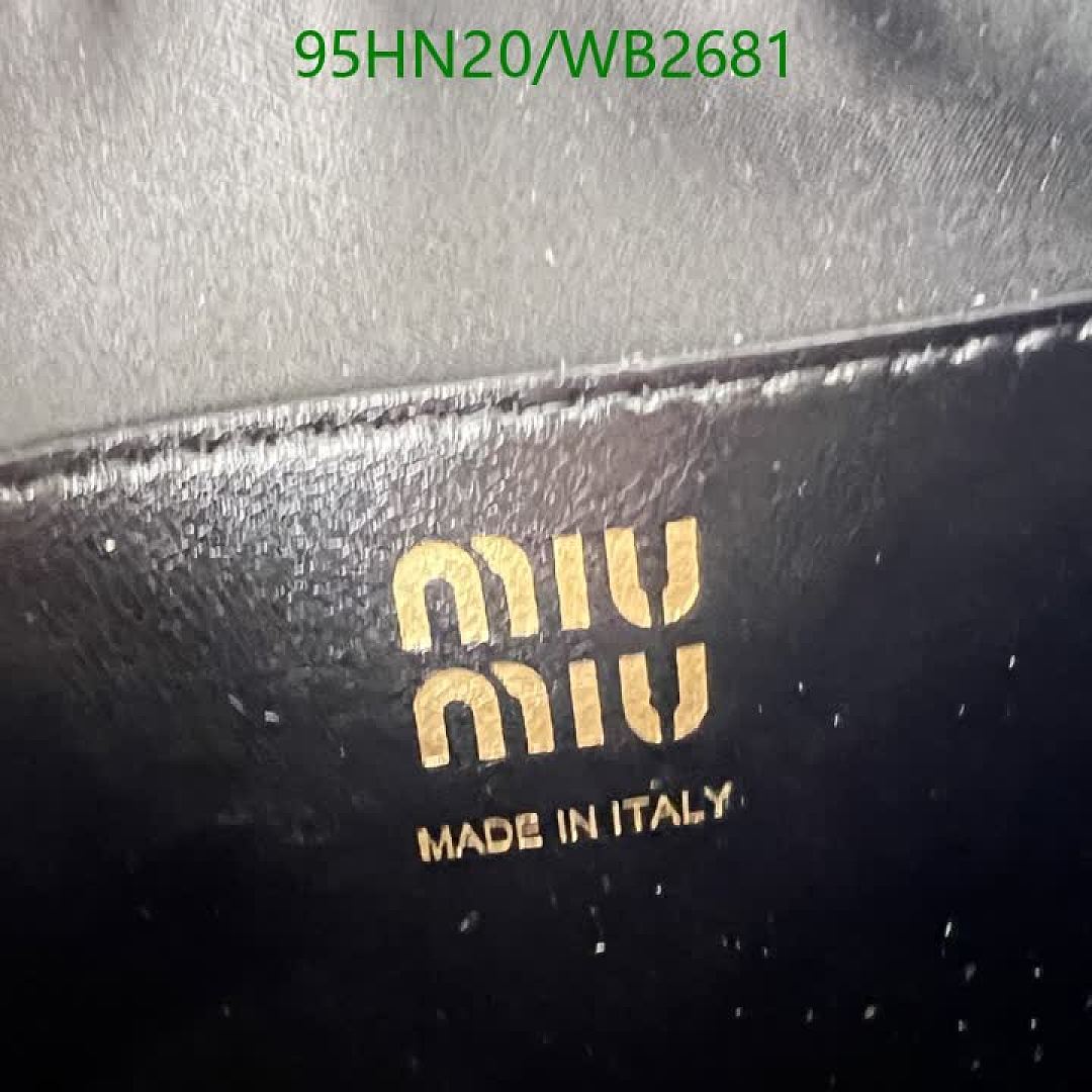 Miu Miu-Bag-4A Quality Code: WB2681 $: 95USD