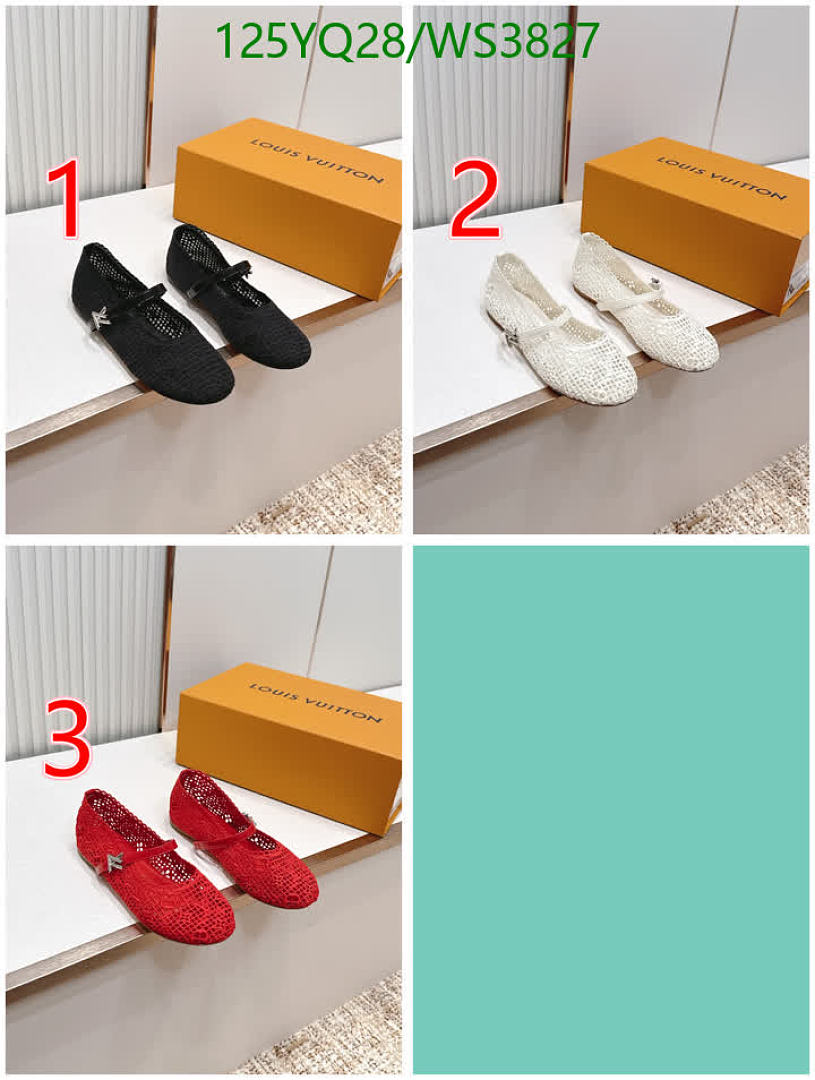 LV-Women Shoes Code: WS3827 $: 125USD